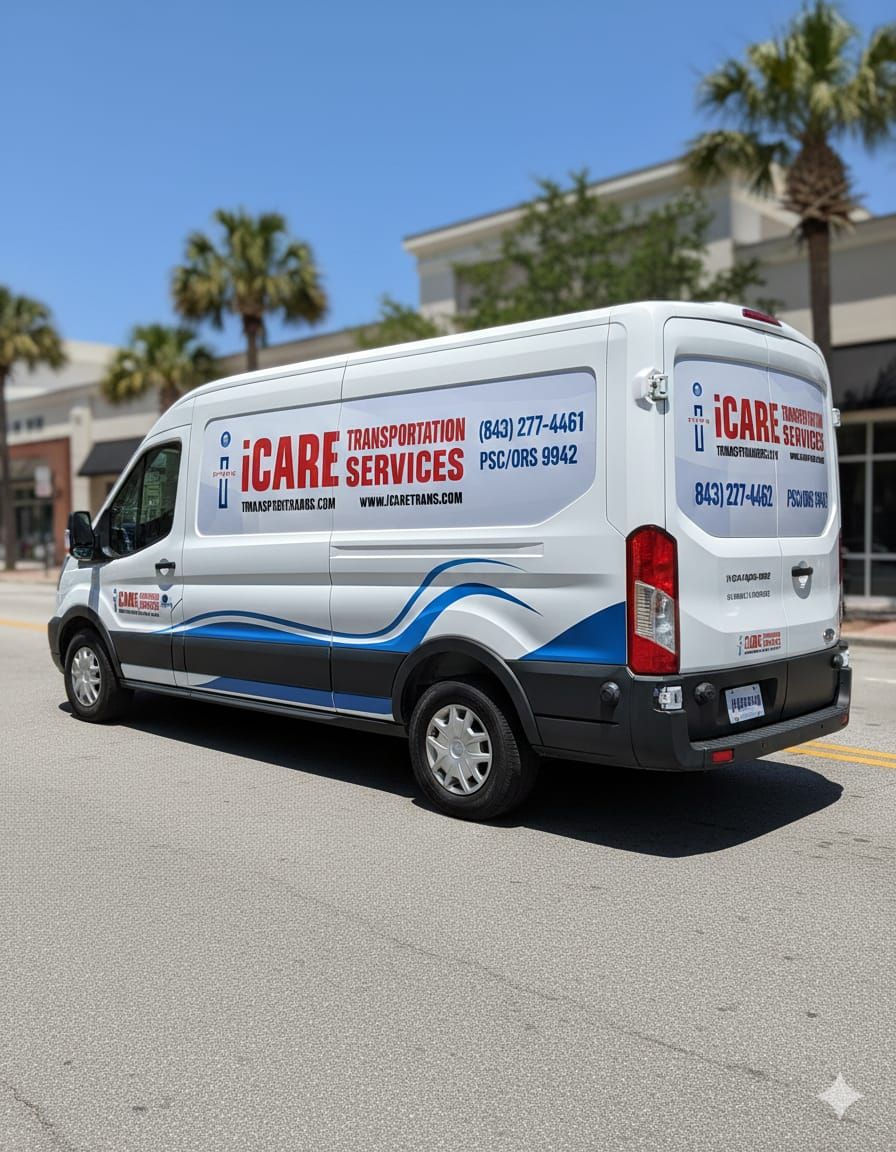 iCare Transportation Services van