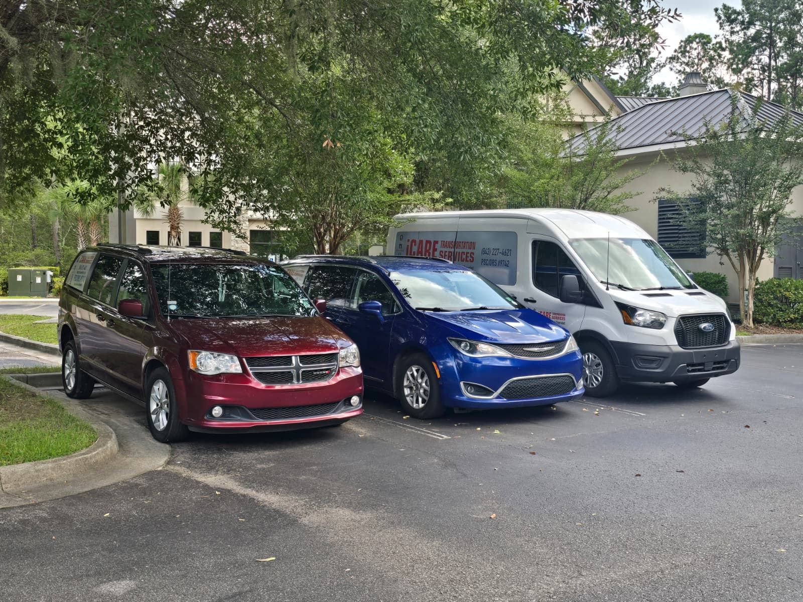 iCare Transportation van for facility and private pay clients
